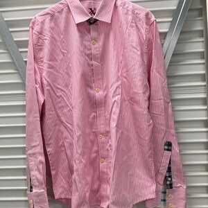 Men's Pink Striped Shirt